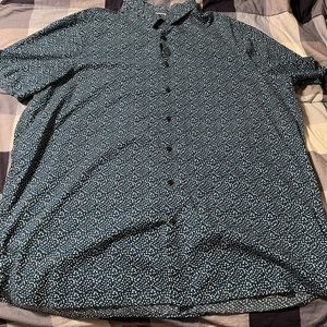 Men's 2XL Perry Ellis Short Sleeve Buttondown
